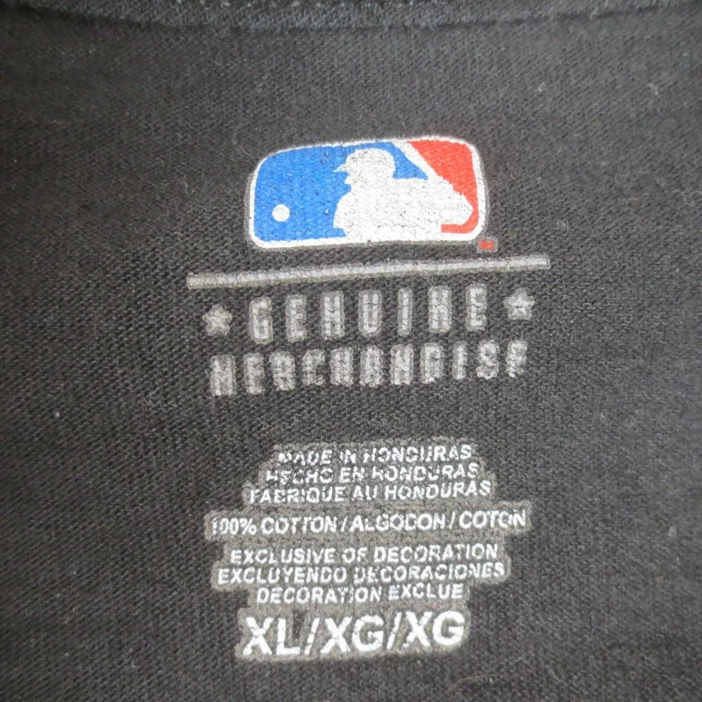 Vintage 90s Colorado Rockies 1993 MLB Baseball Club T Shirt Mens XL Black S/S